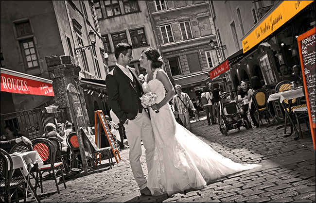 Photographie de mariage à Lyon